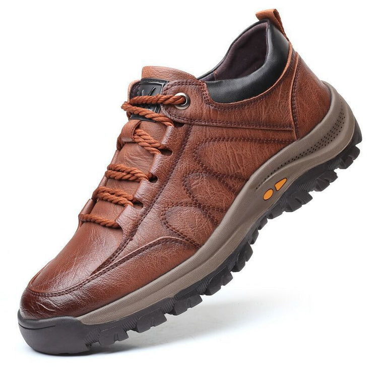 Casual Leather Shoes Outdoor Hiking Shoes