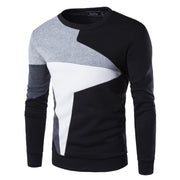 Pulls Hommes Nouvelle Mode Imprimé Décontracté O-cou Mince Coton Tricoté Hommes Pulls Pulls Hommes Marque Vêtements