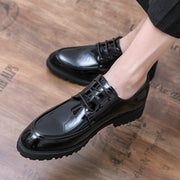 Spring British Men Le Business Casual Leather Shoes