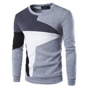 Pulls Hommes Nouvelle Mode Imprimé Décontracté O-cou Mince Coton Tricoté Hommes Pulls Pulls Hommes Marque Vêtements