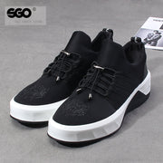 Korean Trend High-Top Men's Chunky Sneakers