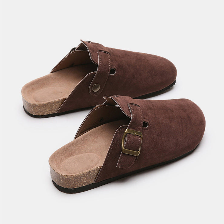 Suede Closed Toe