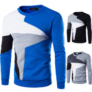 Pulls Hommes Nouvelle Mode Imprimé Décontracté O-cou Mince Coton Tricoté Hommes Pulls Pulls Hommes Marque Vêtements