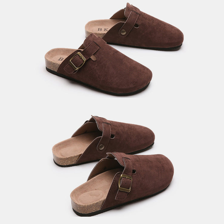 Suede Closed Toe