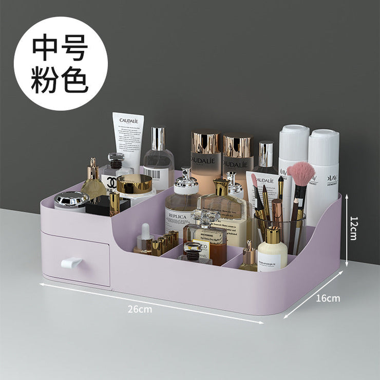 Cosmetic Storage Box Desktop Dressing Table Skin Care Product Shelf