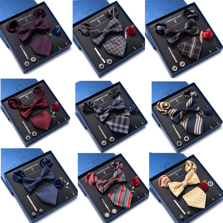 Tie 8-piece Set Formal Suit Men