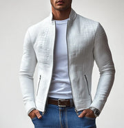 Men's Stand Collar Business Casual Jacket Top