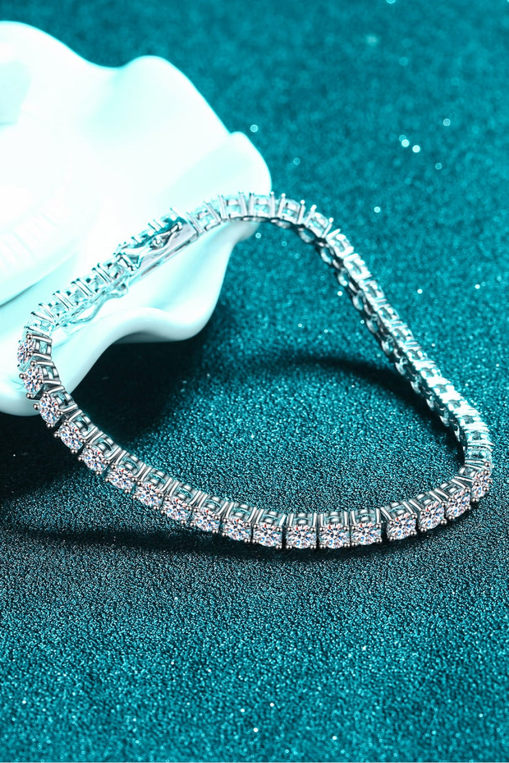 Bracelet en moissanite