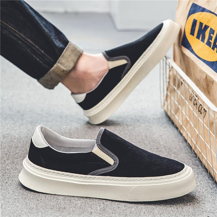 Summer Breathable New Canvas Shoes Men