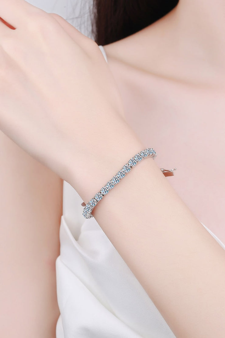 Bracelet en moissanite