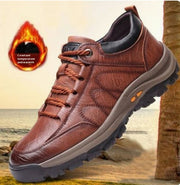 Casual Leather Shoes Outdoor Hiking Shoes